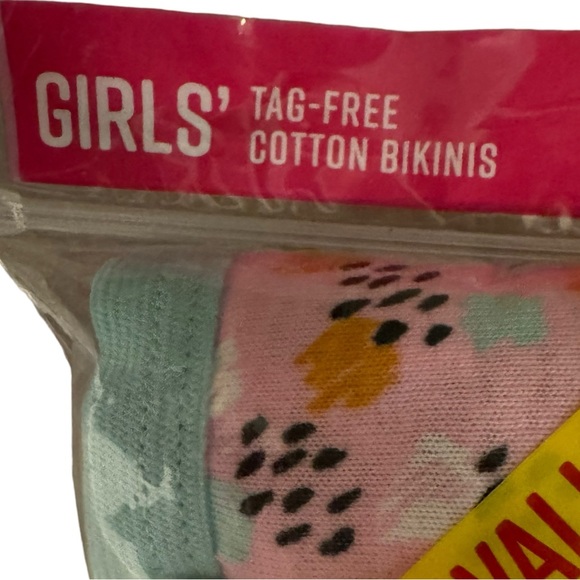 FRUIT OF THE LOOM GIRLS SIZE 14 BIKINI TAG FREE UNDERWEAR - Picture 5 of 10